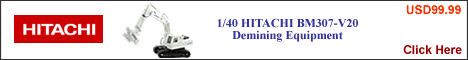 1/40 HITACHI BM307-V20 Demining Equipment